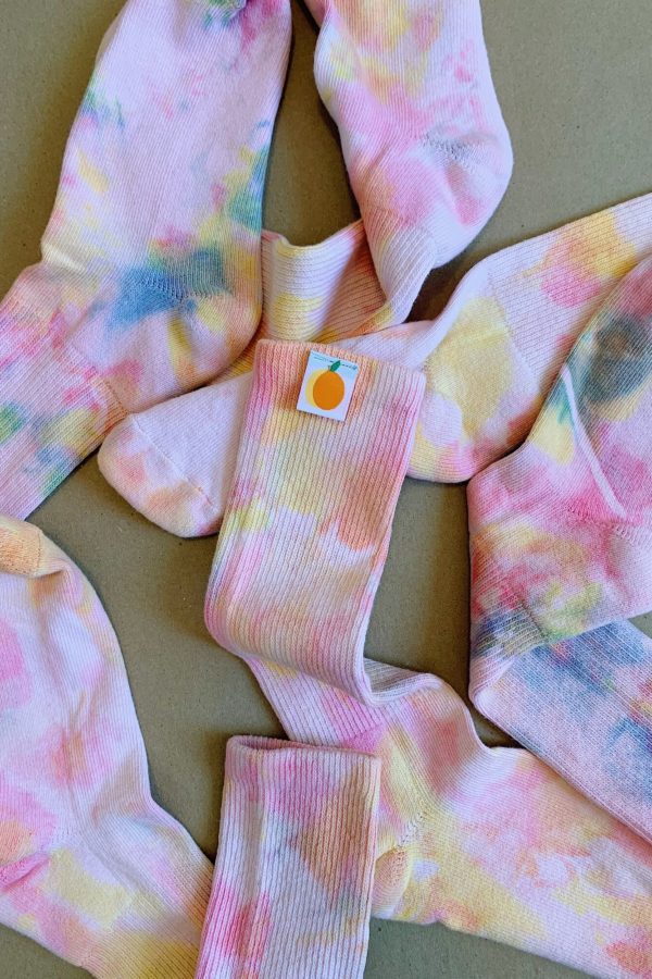 self care gift guide - tie dye socks by apricot LA