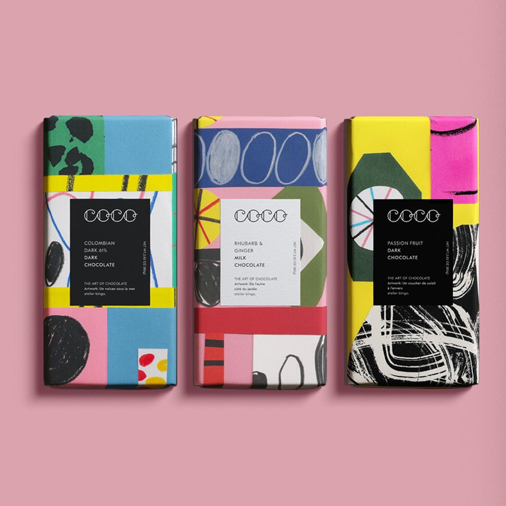 COCO Chocolate - Chocolate Packaging Design