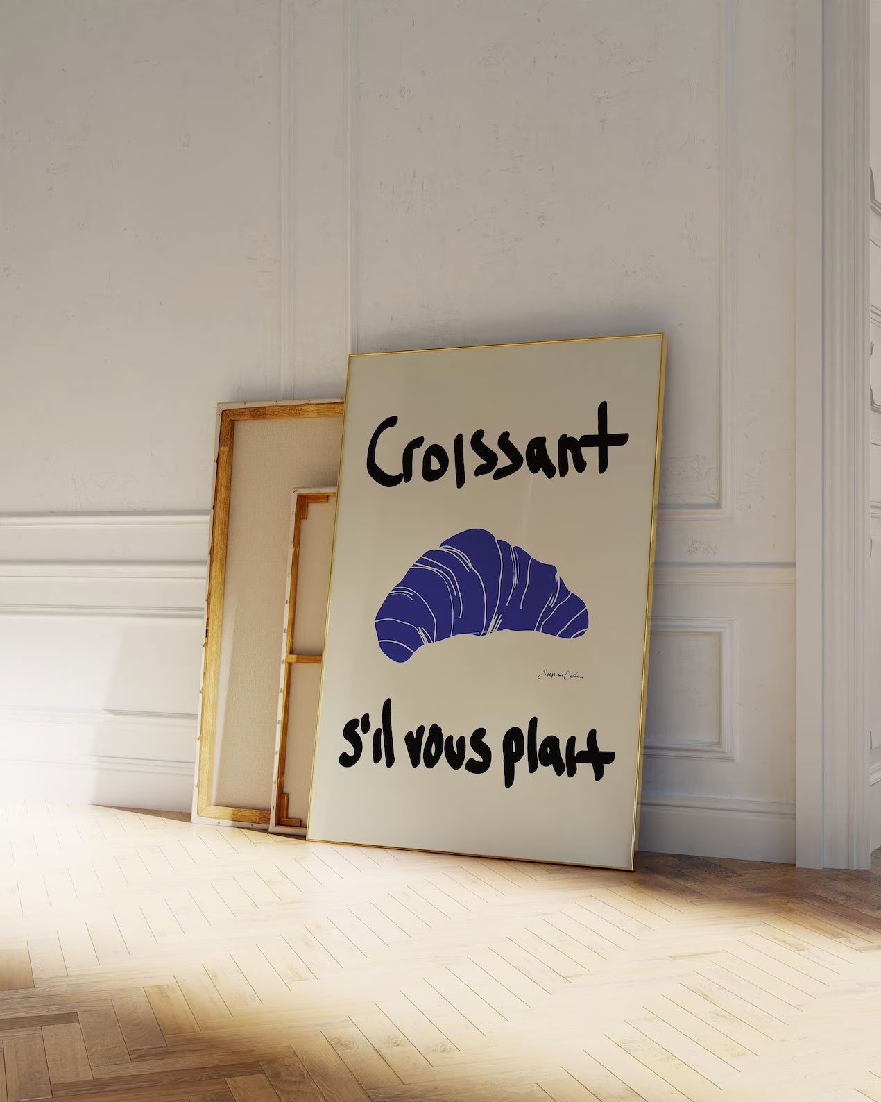 Croissant Poster