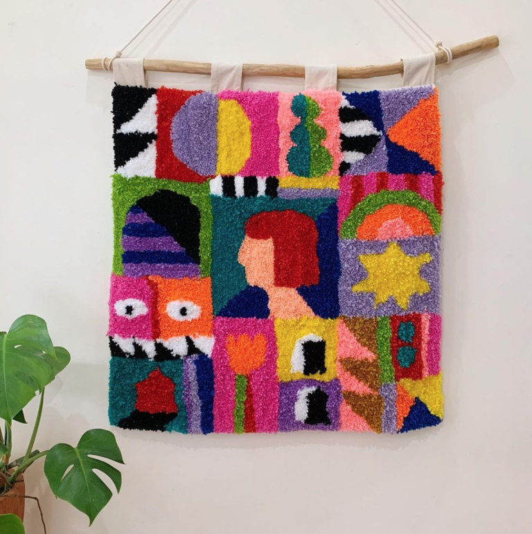 Tufted Rugs on Instagram Rug Tufting Rug Hooking Art
