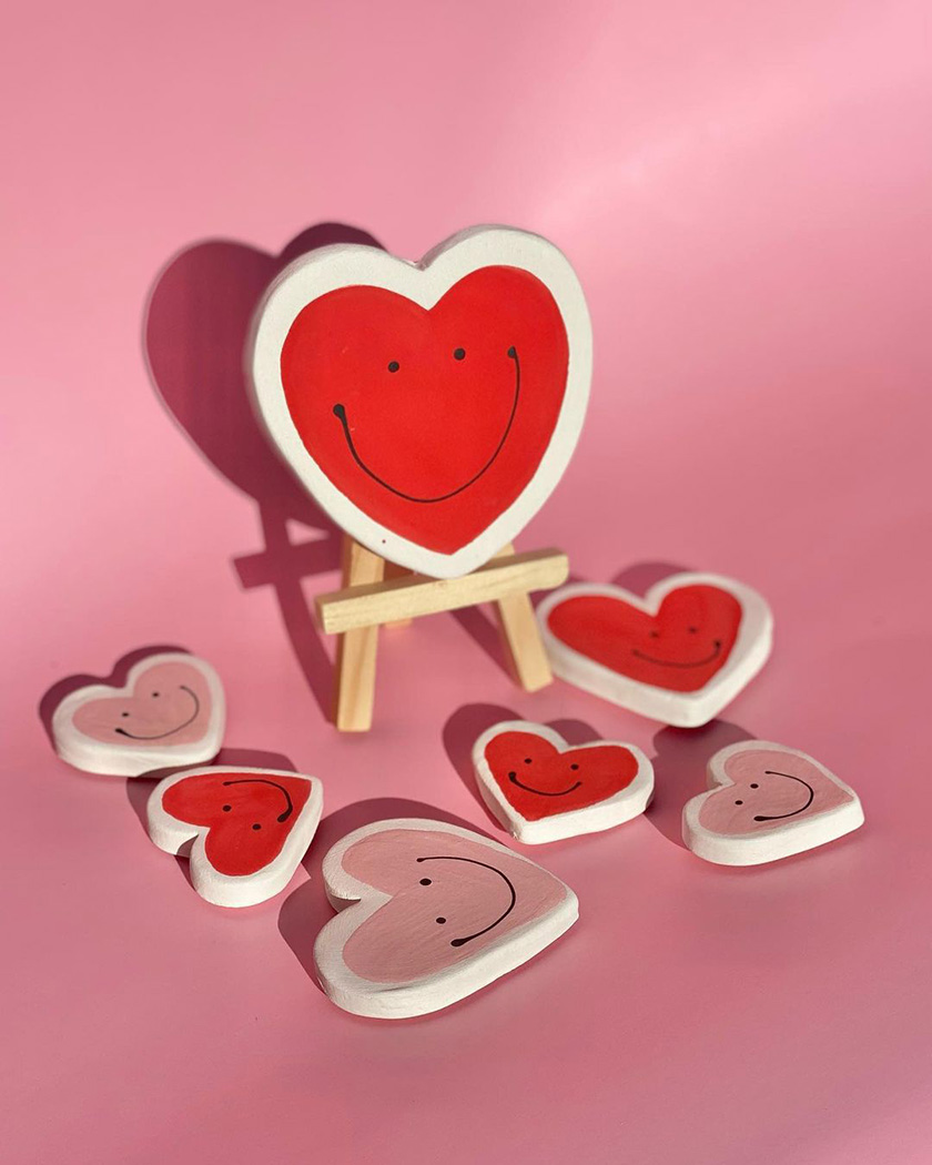 cute ceramic hearts by @thecoycollection