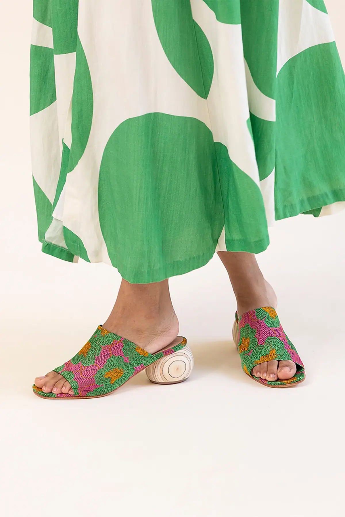 Milla Mule Sandal Floral - Cute Sandals for Spring