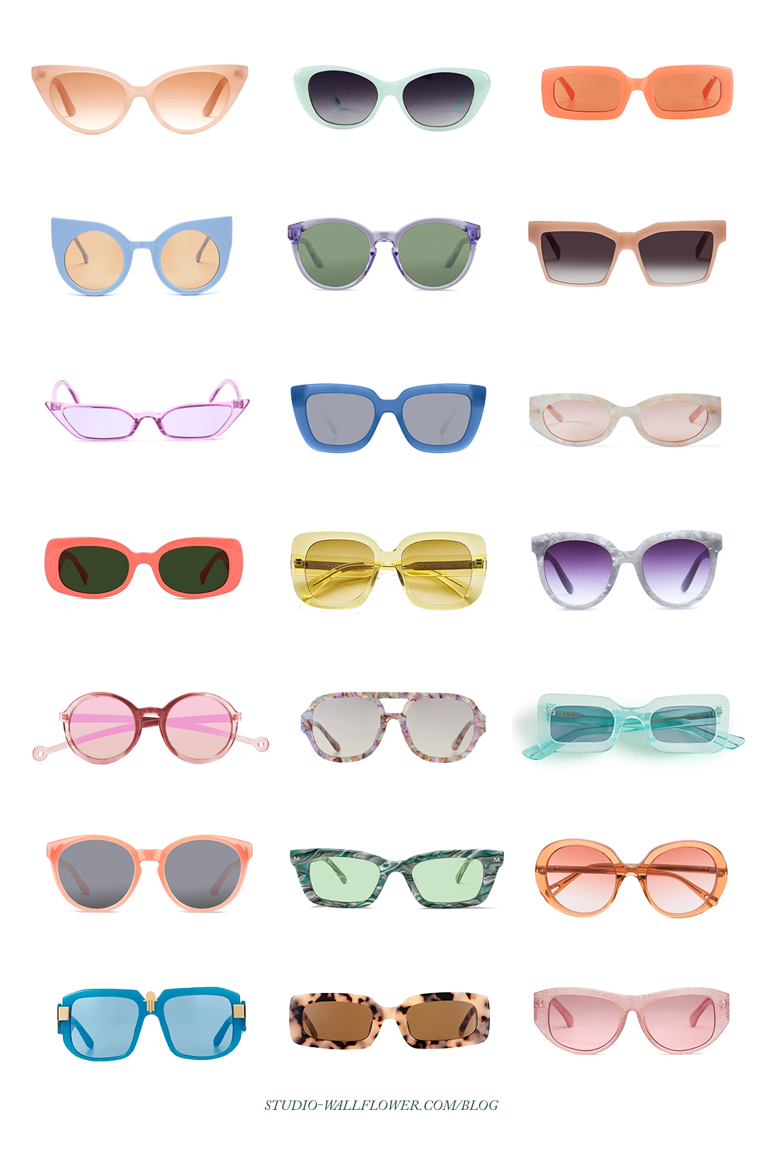 best colorful sunglasses 2021