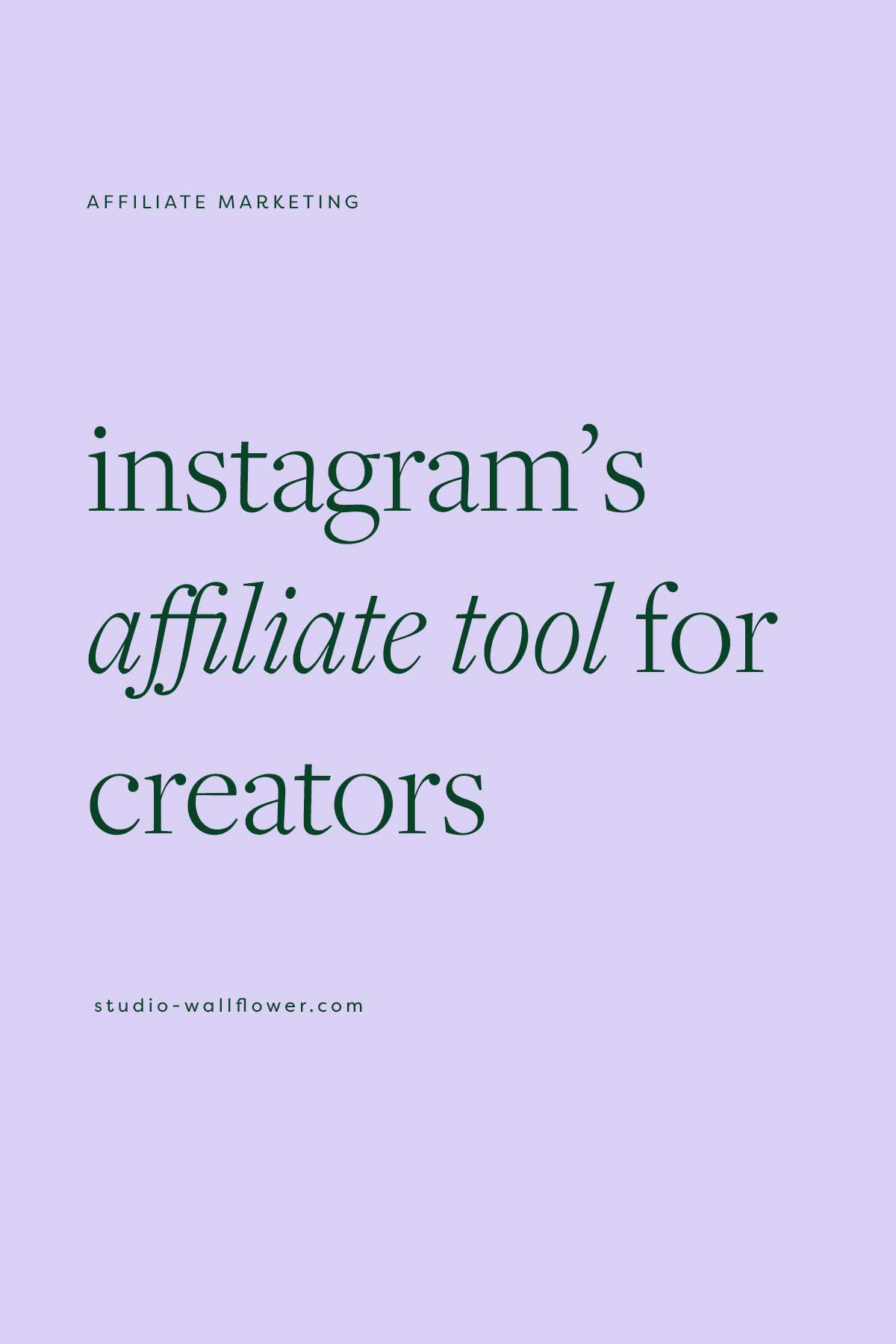 Instagram Affiliate Tool - What To Know