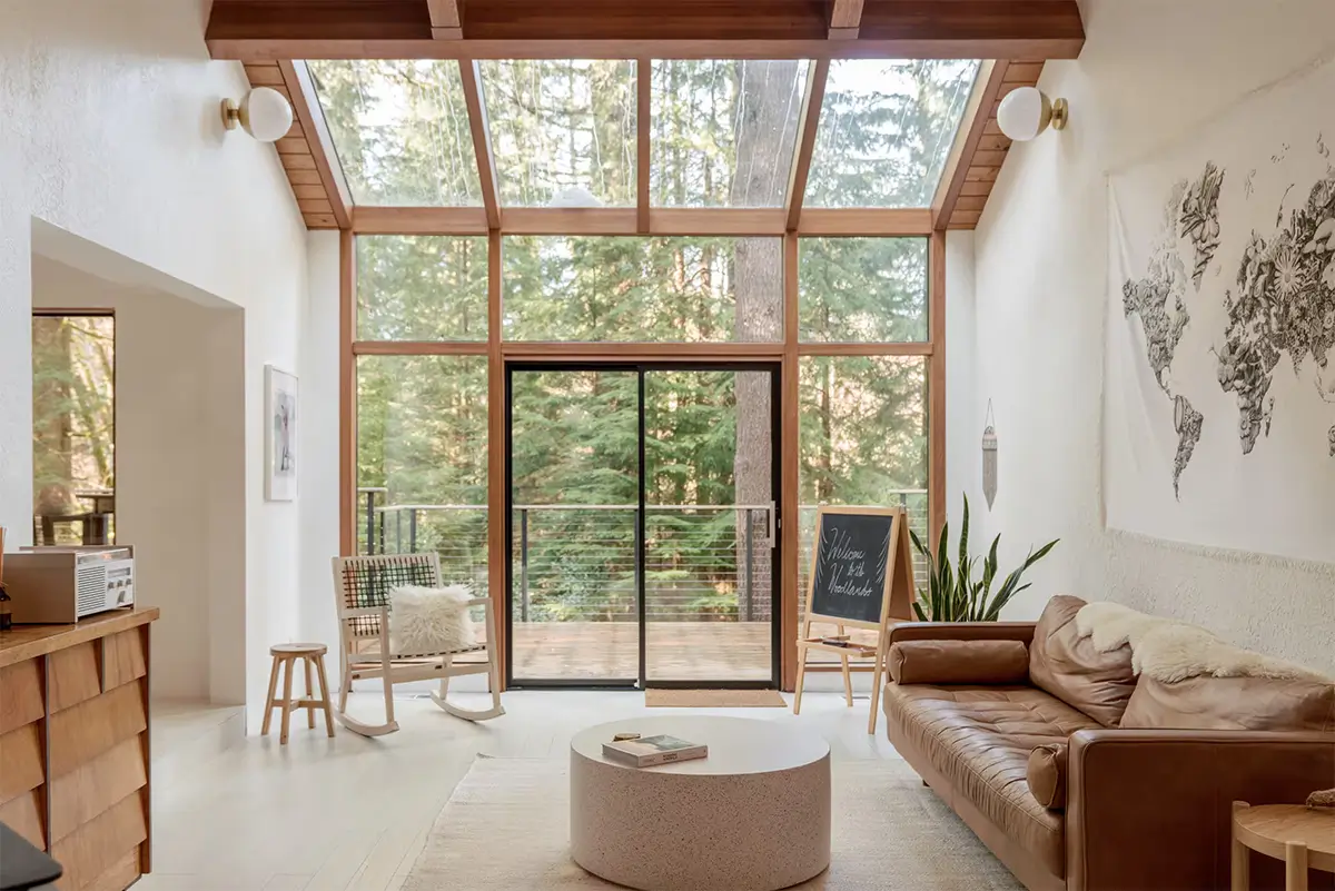 woodlands house airbnb in pacific northwest