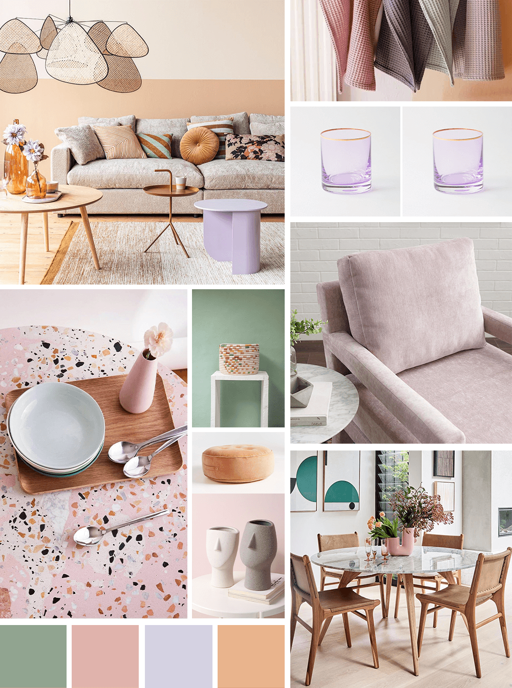 Pastel Dream Home | Ideas for My Dream Home via wallflower