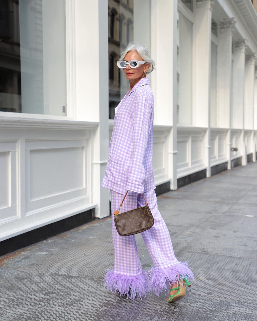 luxury pajamas via wallflower blog