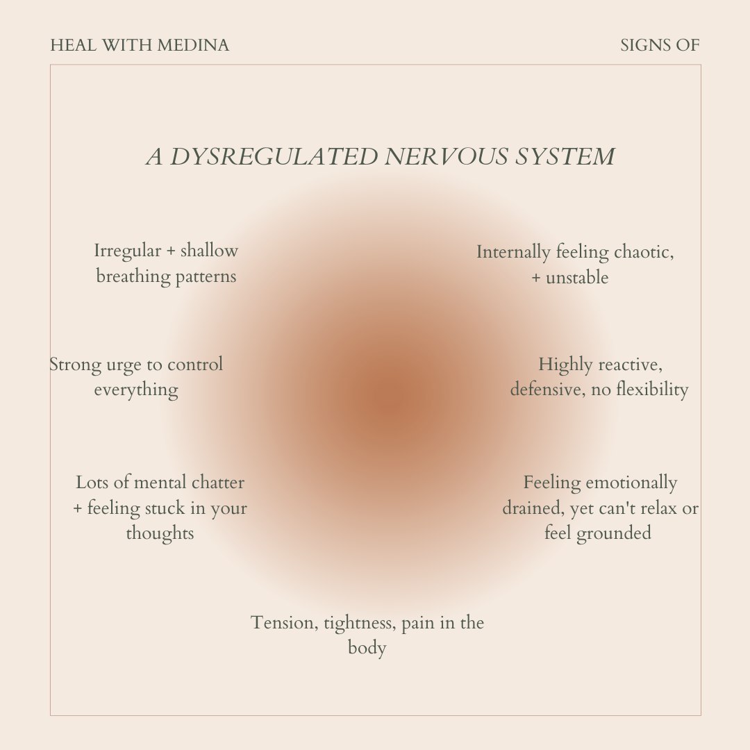 nervous system regulation @healwithmedina