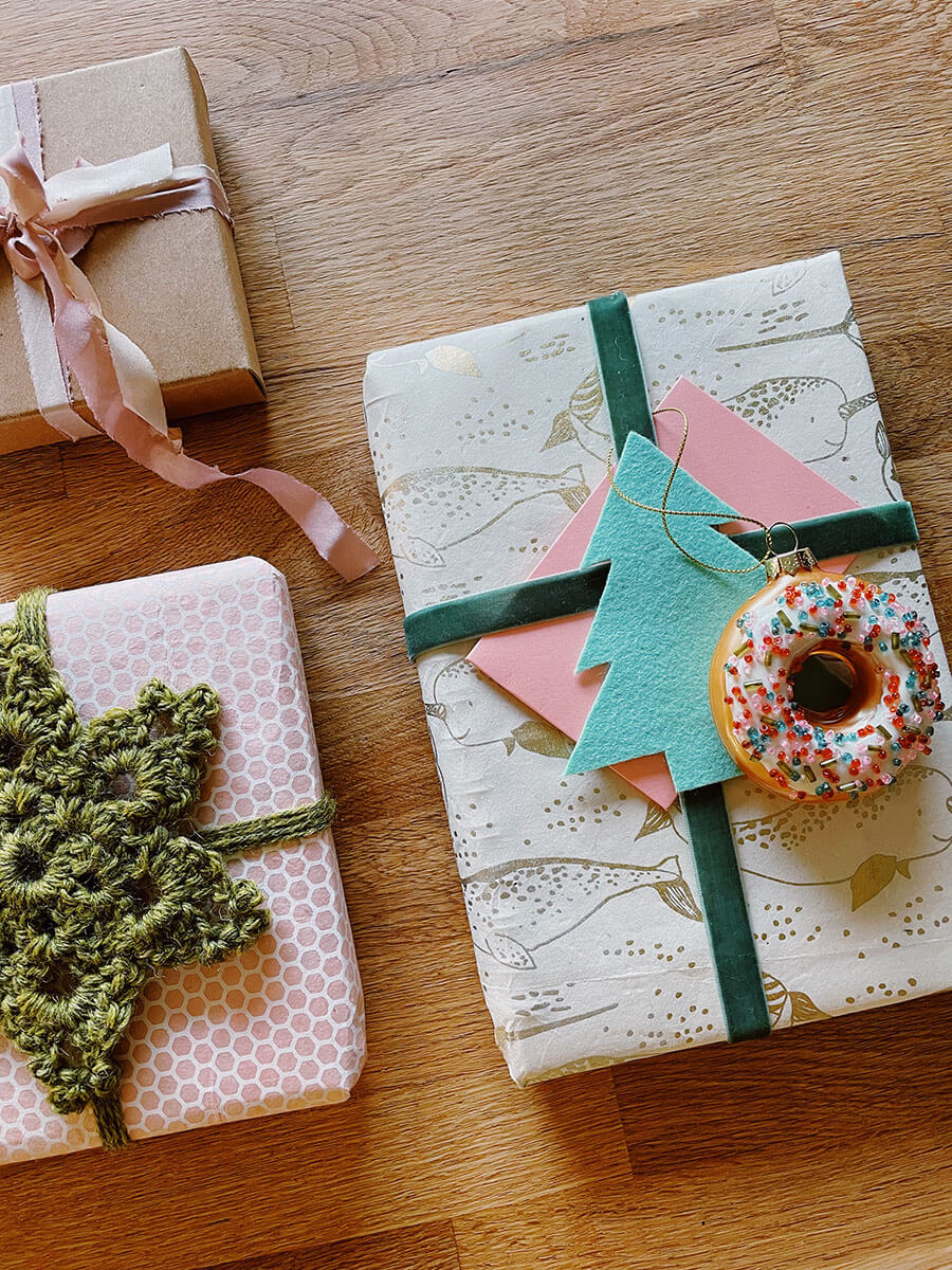 holiday craft party & gift wrap ideas