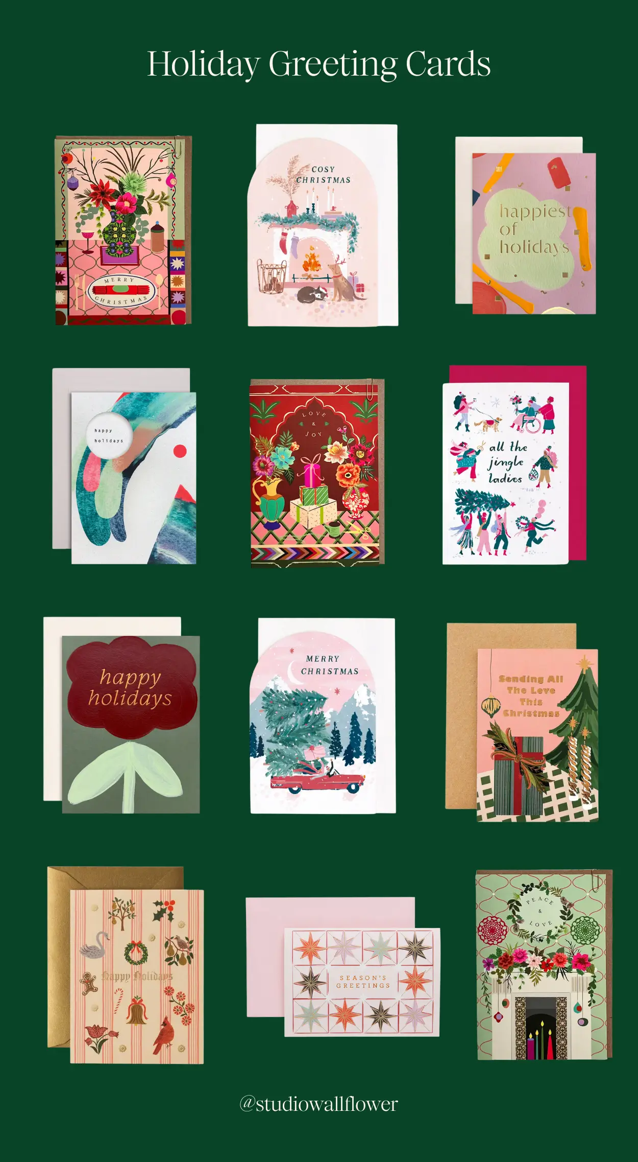 cute holiday cards for 2025