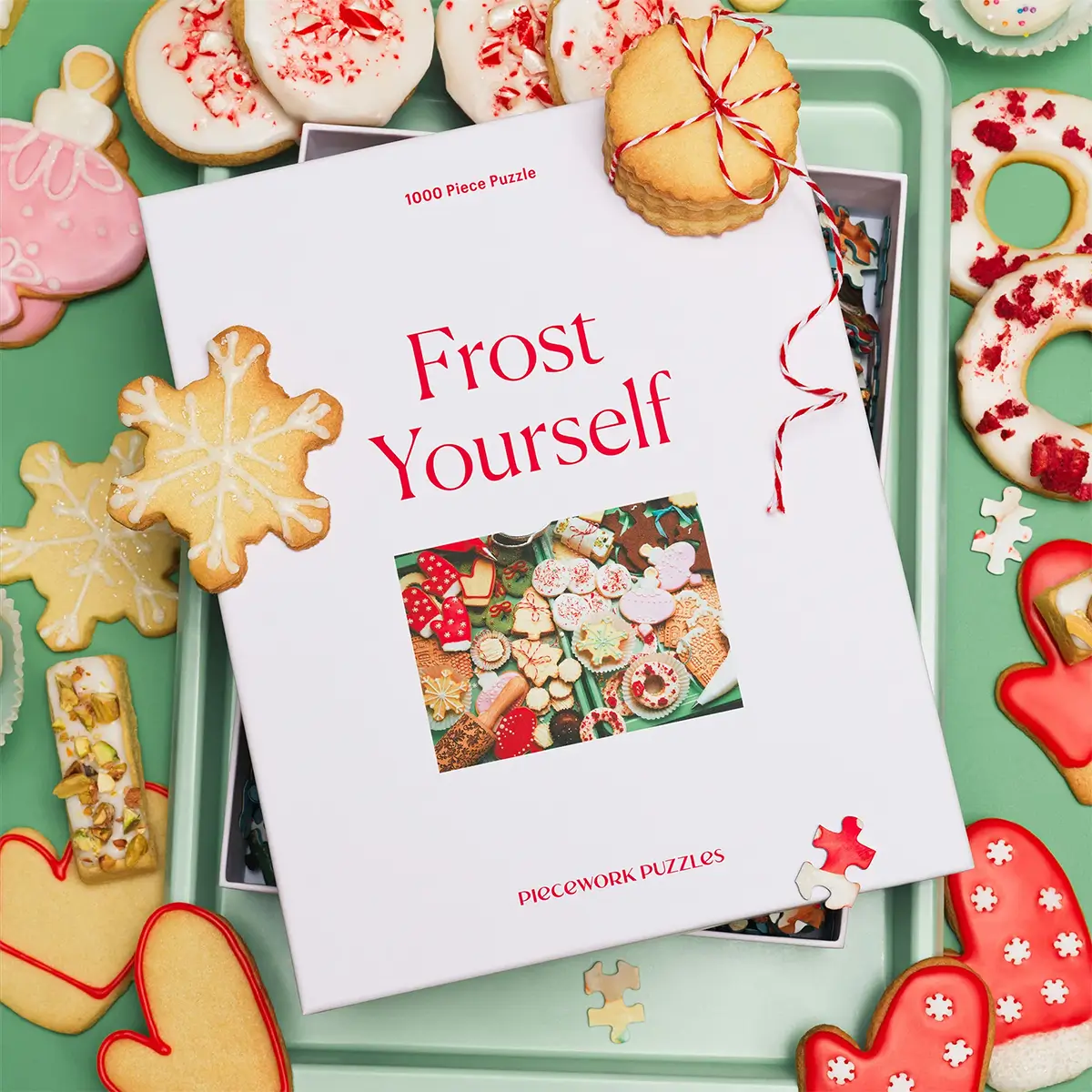 frost yourself christmas puzzle by piecework