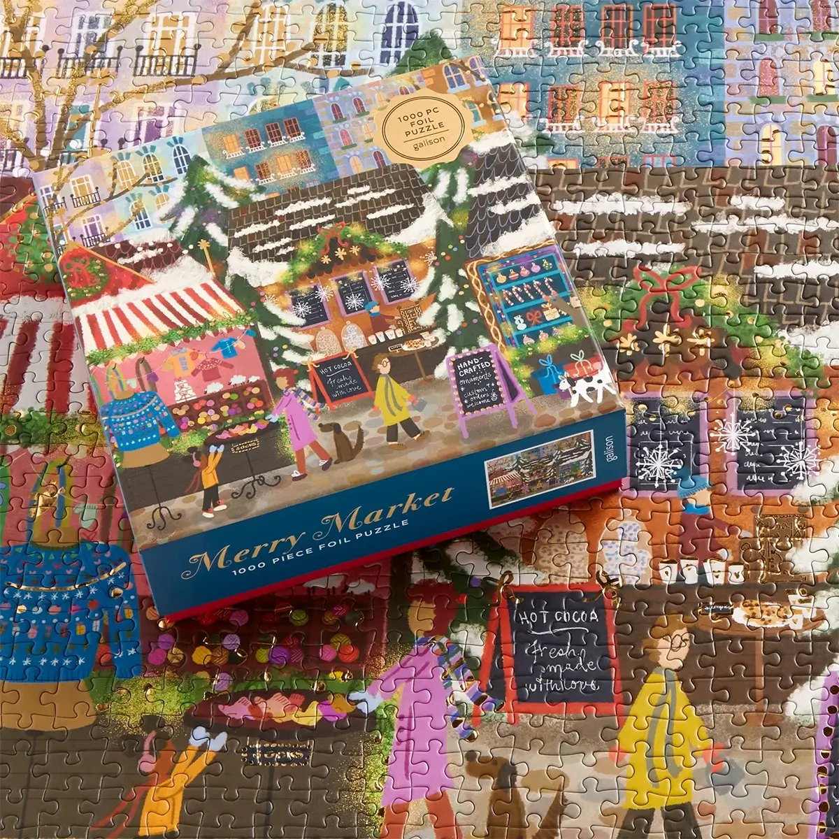 merry market joy laforme puzzle by galison