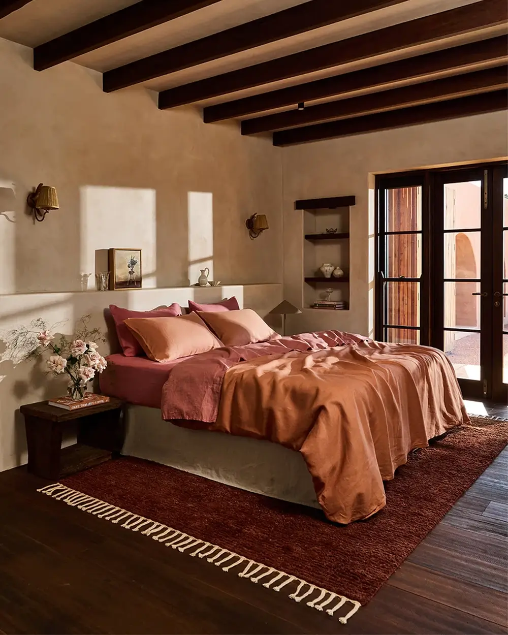 bedthreads pink bed sheets linen