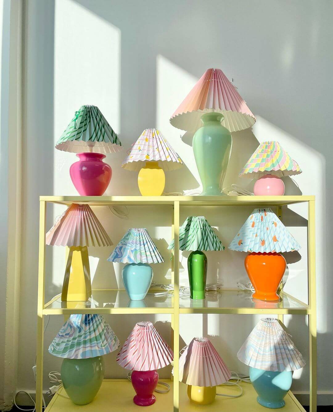 handmade vintage lamps by interioer & genbrug
