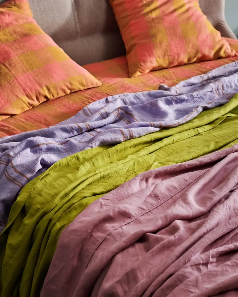 best colorful bed sheets by kip & co