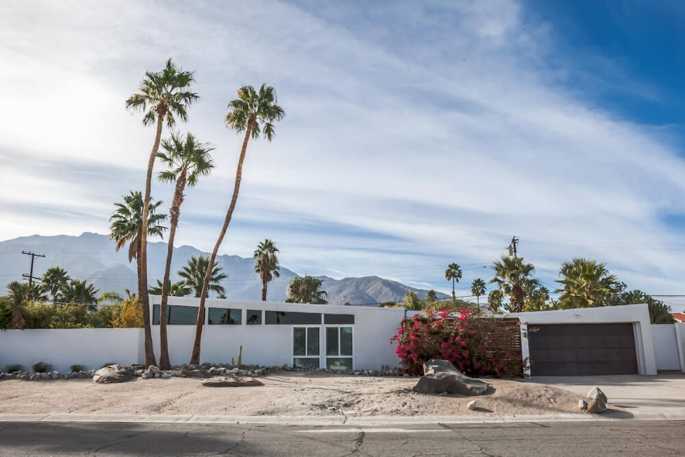 midcentury palm springs house