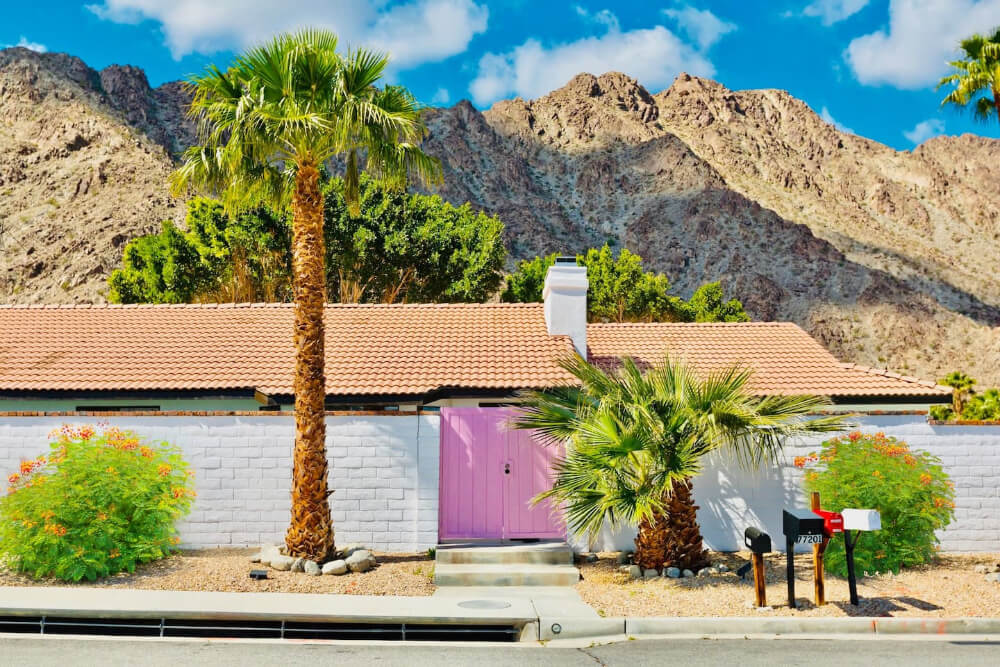 pink door palm springs