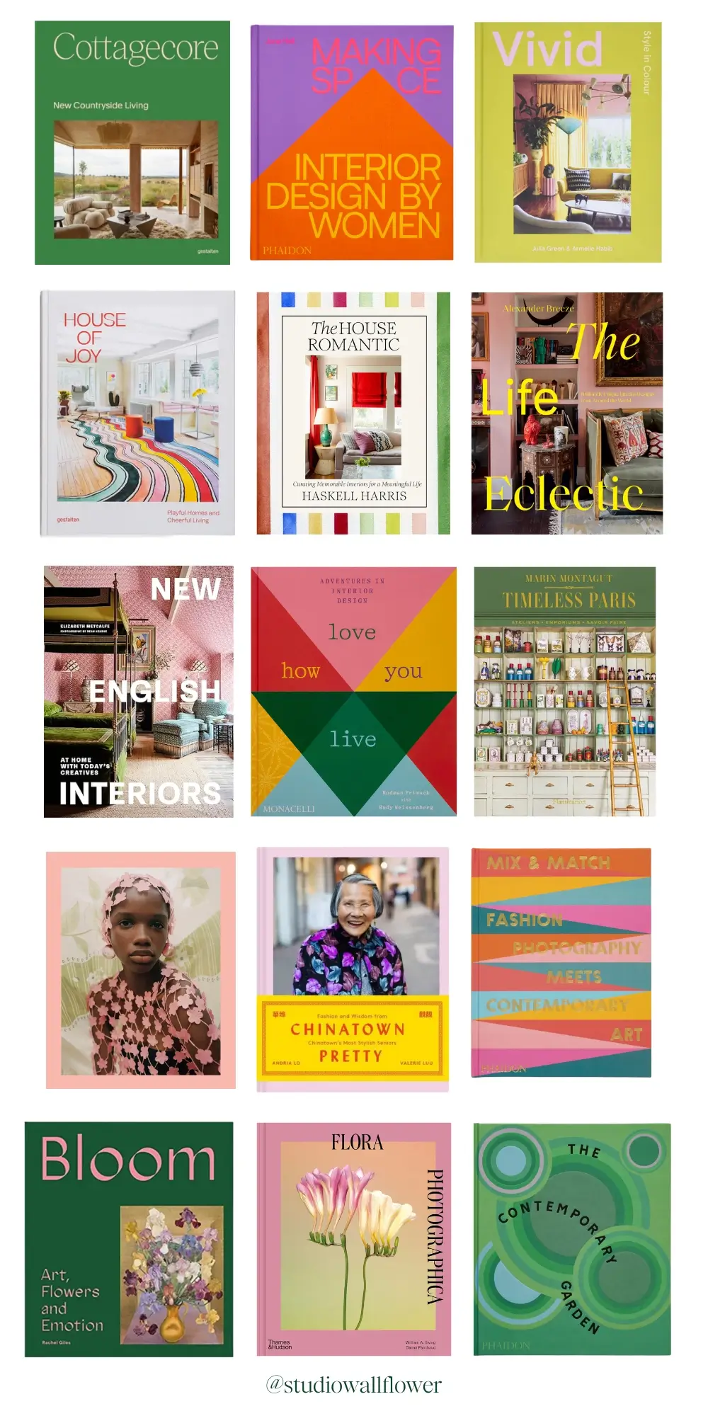 best coffee table books - roundup of colorful design books!