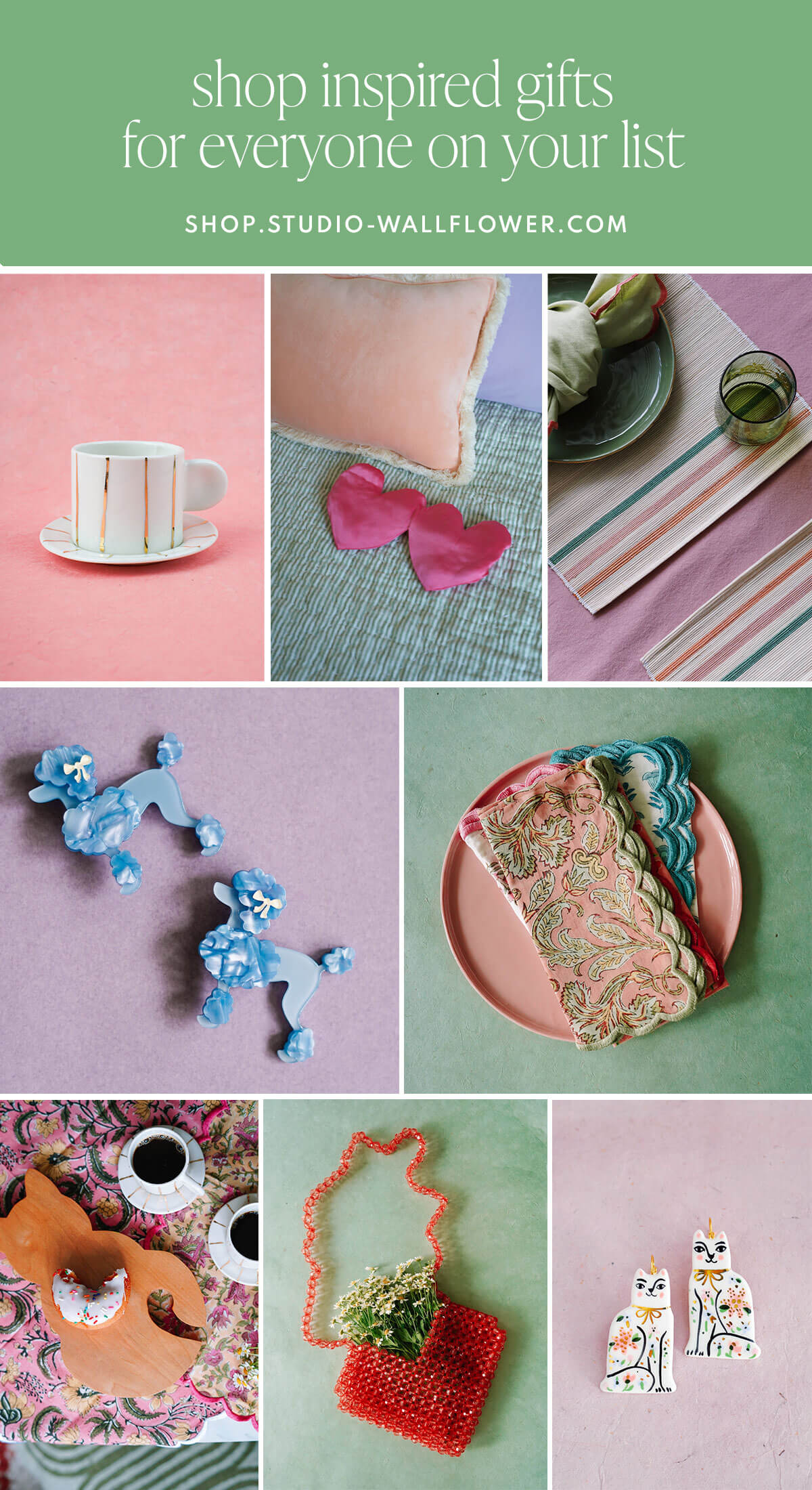 gift guides from wallflower