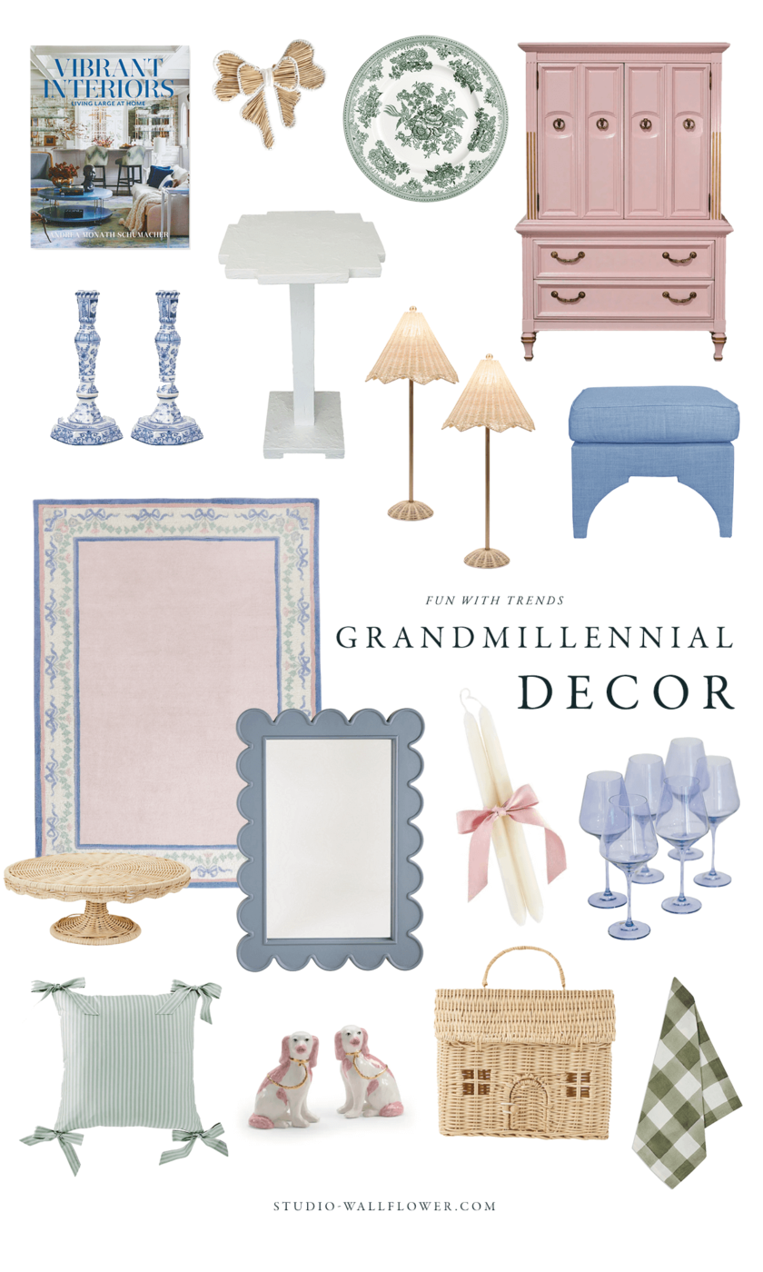 Grandmillennial Aesthetic - Fun With Trends - Wallflower