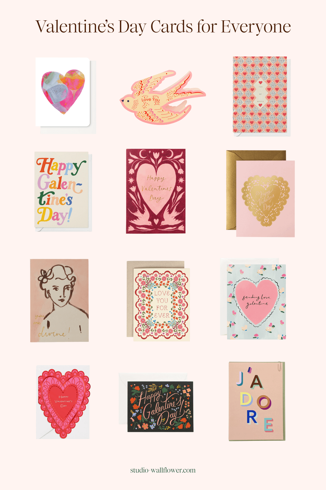 valentine's day cards for friends • galentine's day cards