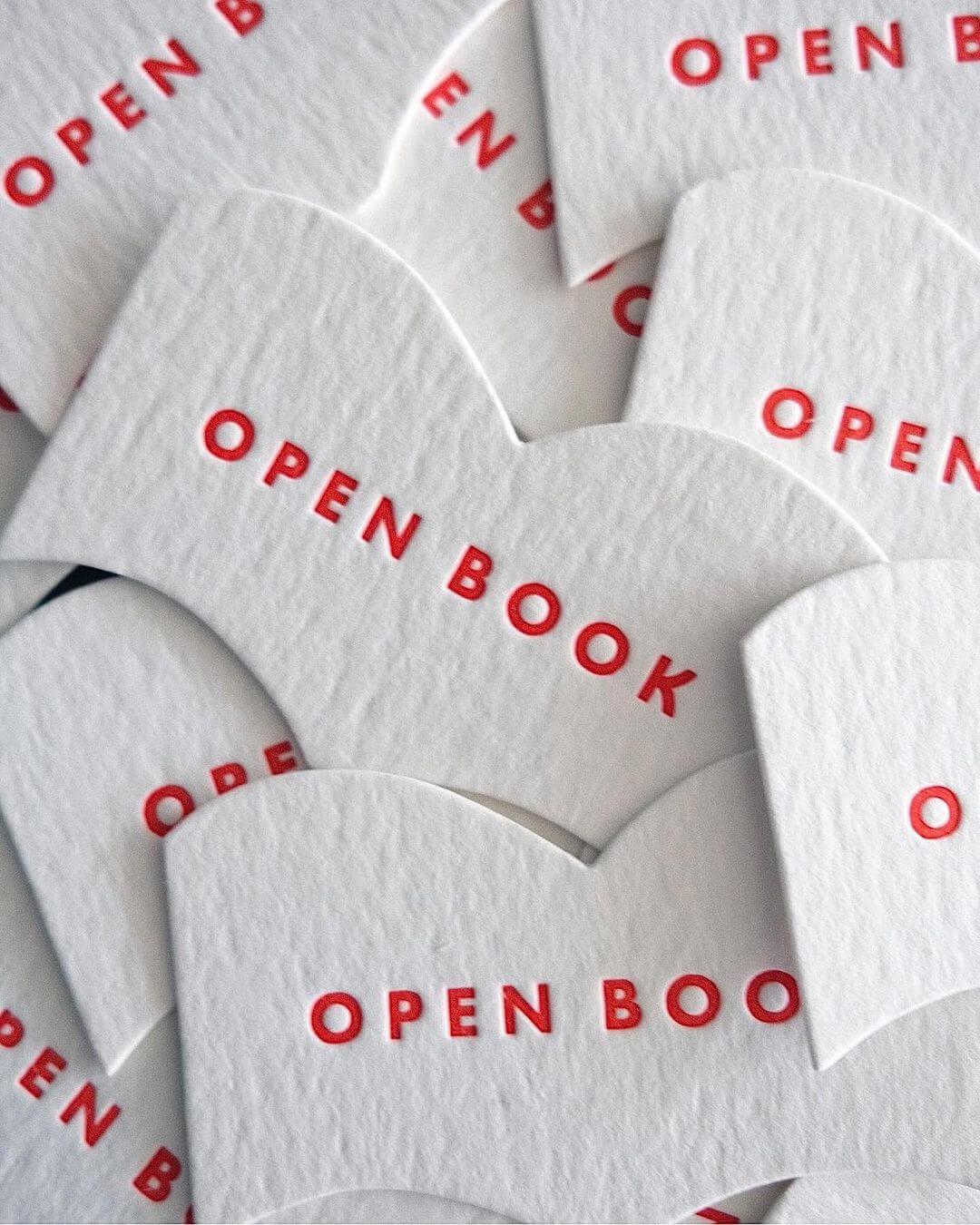 book shaped business cards by bright press
