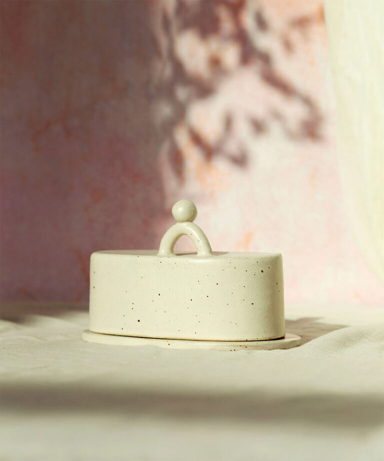 Unique Butter Dishes Ceramic Butter Dish Wallflower
