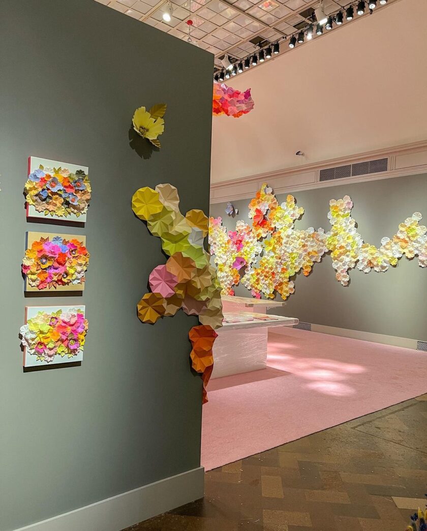Art Installations Colorful Sculptures & Hangings wallflower