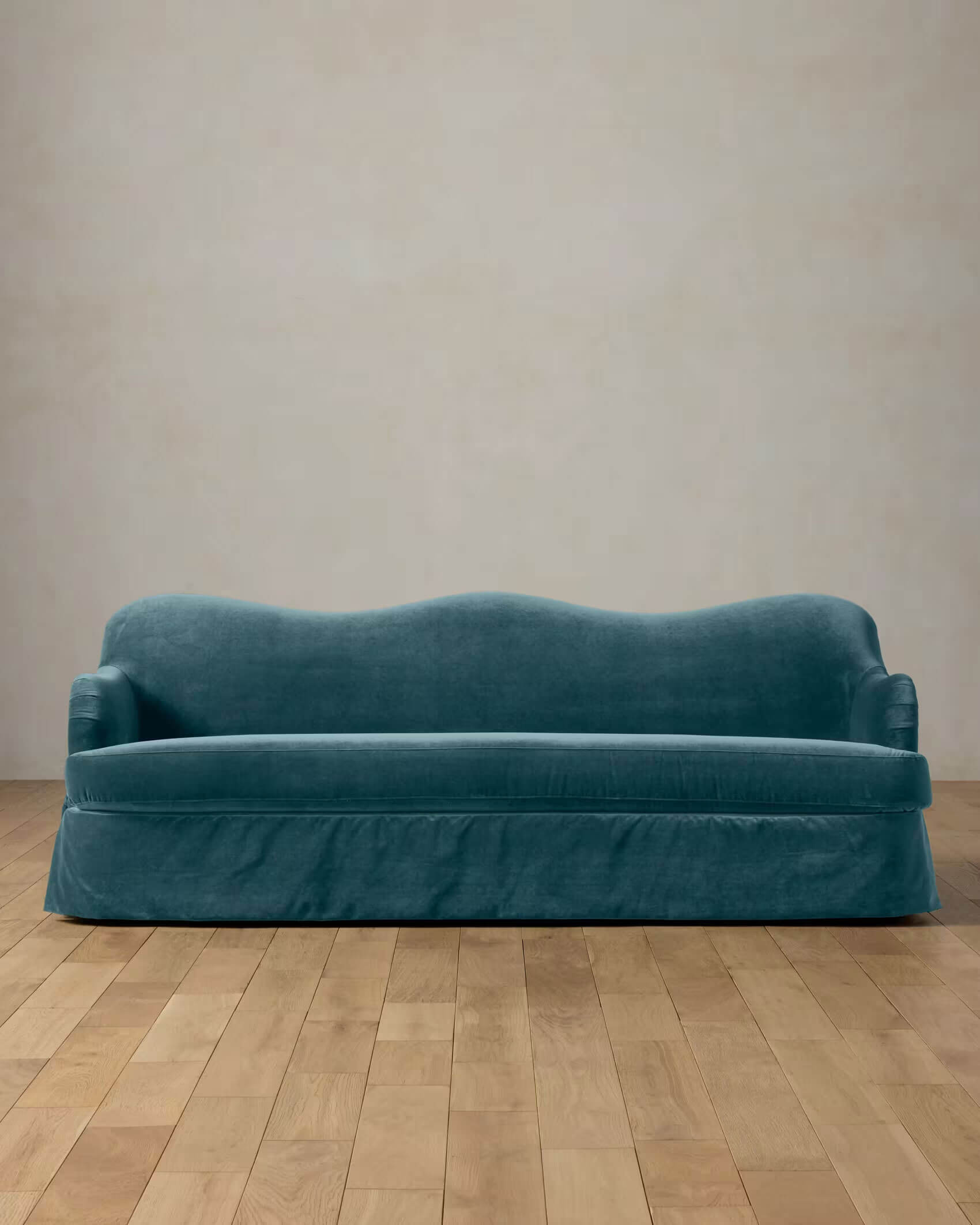 blue wave sofa by Joon Loloi
