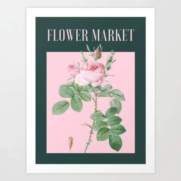 Flower Market Prints Flower Market Art Posters via Wallflower