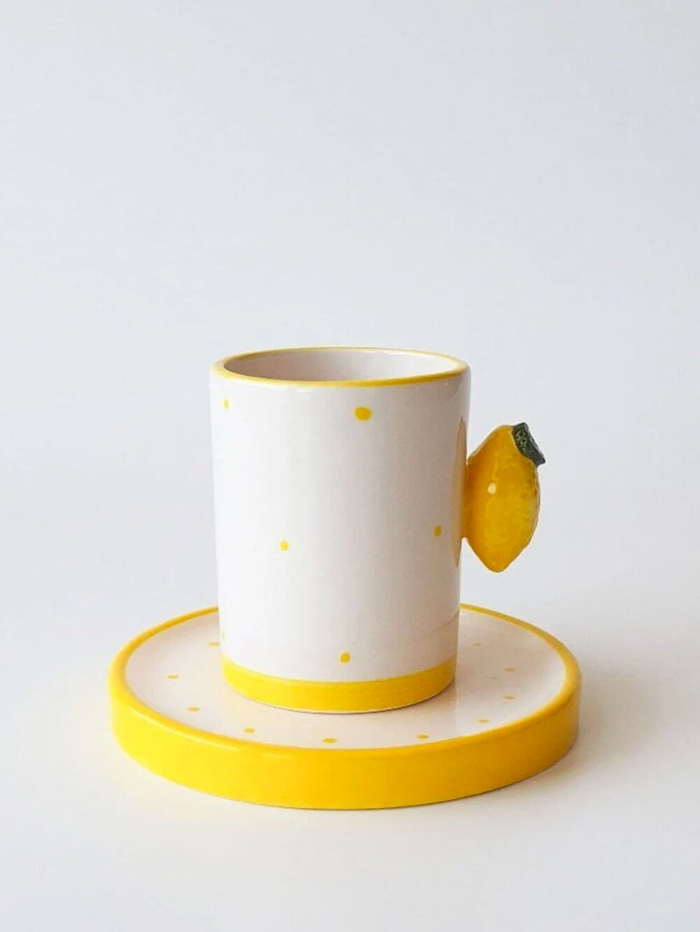 lemon espresso cup by CERAMELI