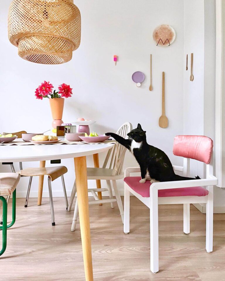 Creative Interiors + Cat Art Prints | studio wallflower