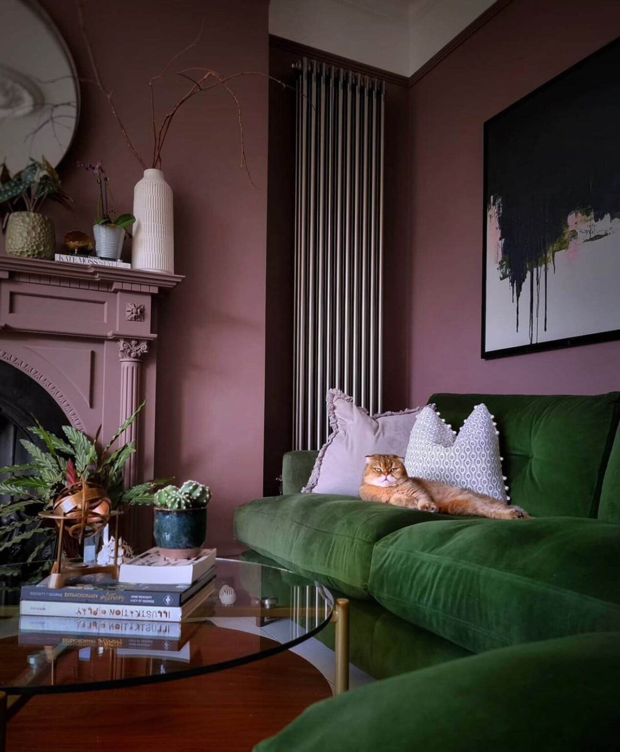 Creative Interiors + Cat Art Prints studio wallflower