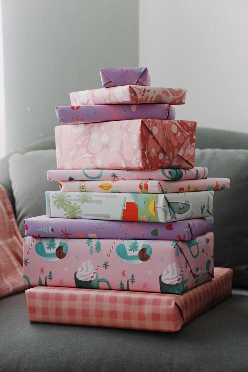 Pretty Wrapping Paper + Thoughtful Gift Guide wallflower