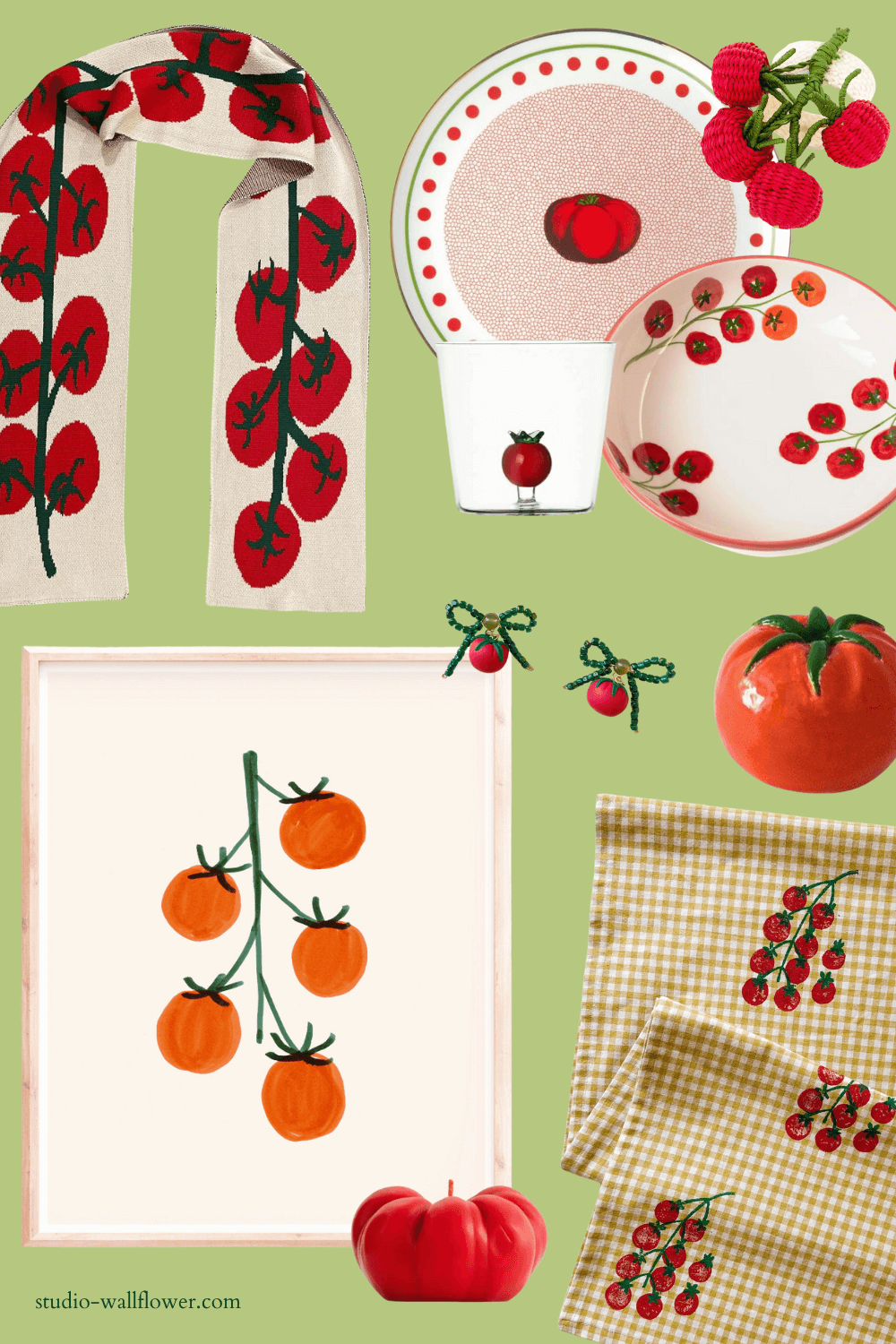 tomatoes trend collage