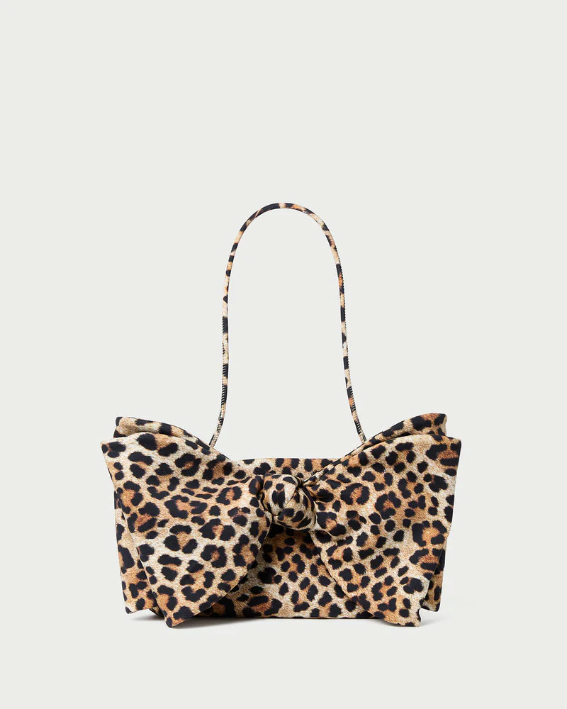 Leopard Bow Bag by Loeffler Randall