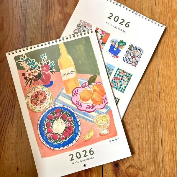 2026 wall calendar by charlie taylor design
