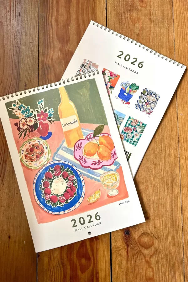 2026 wall calendar by charlie taylor design