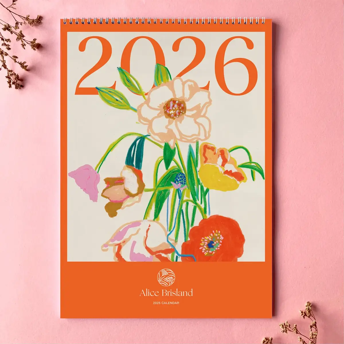 2026 calendar by alice brisland