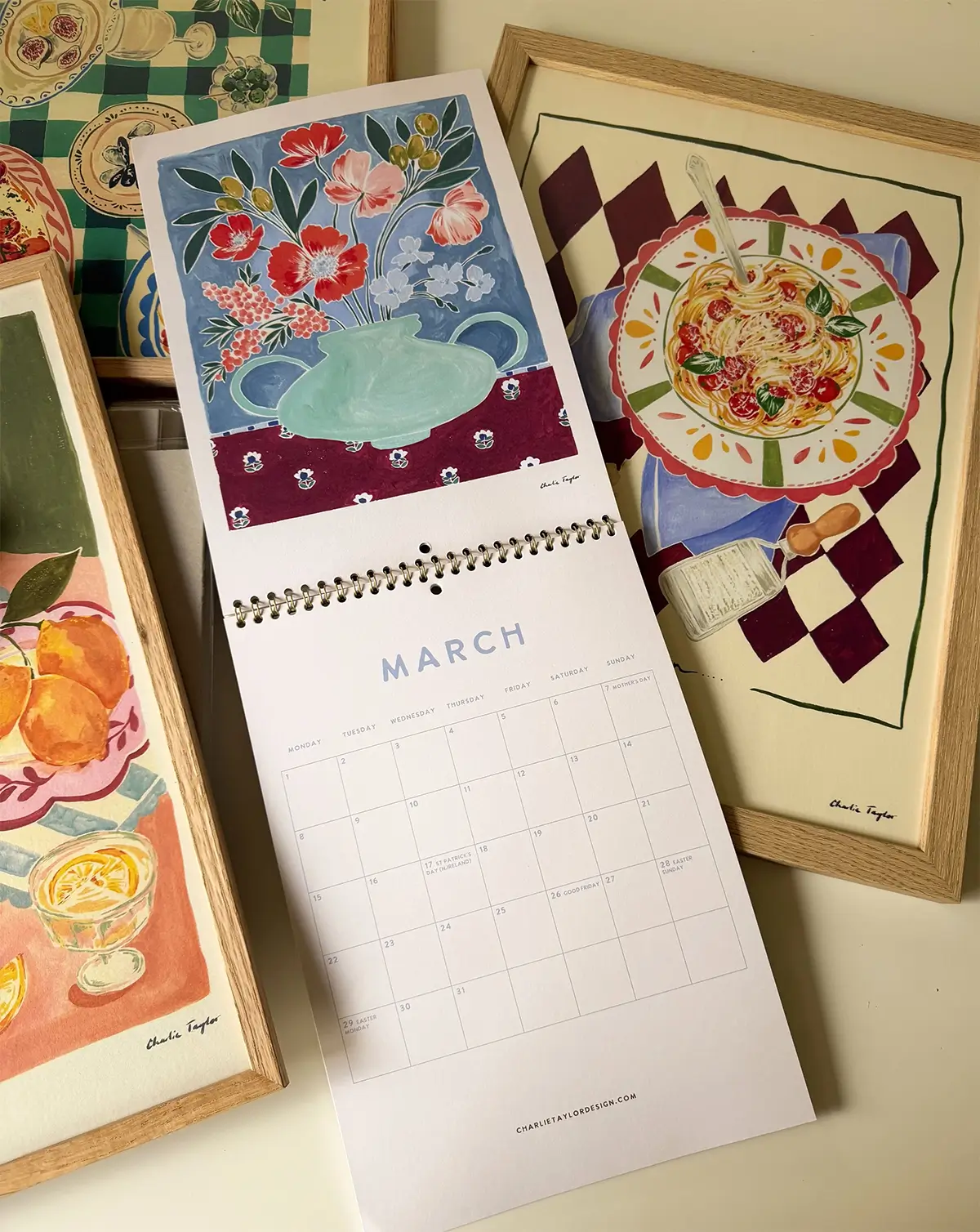 charlie taylor design 2027 calendar