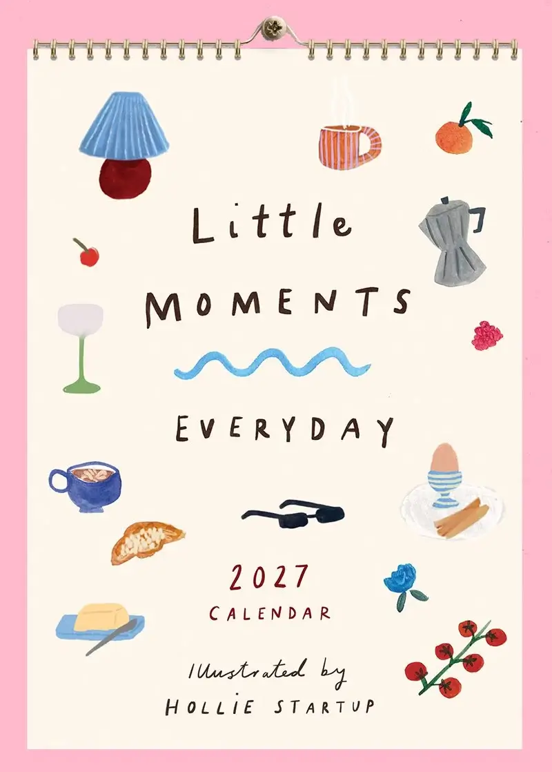 little moments hollie startup 2027 calendar