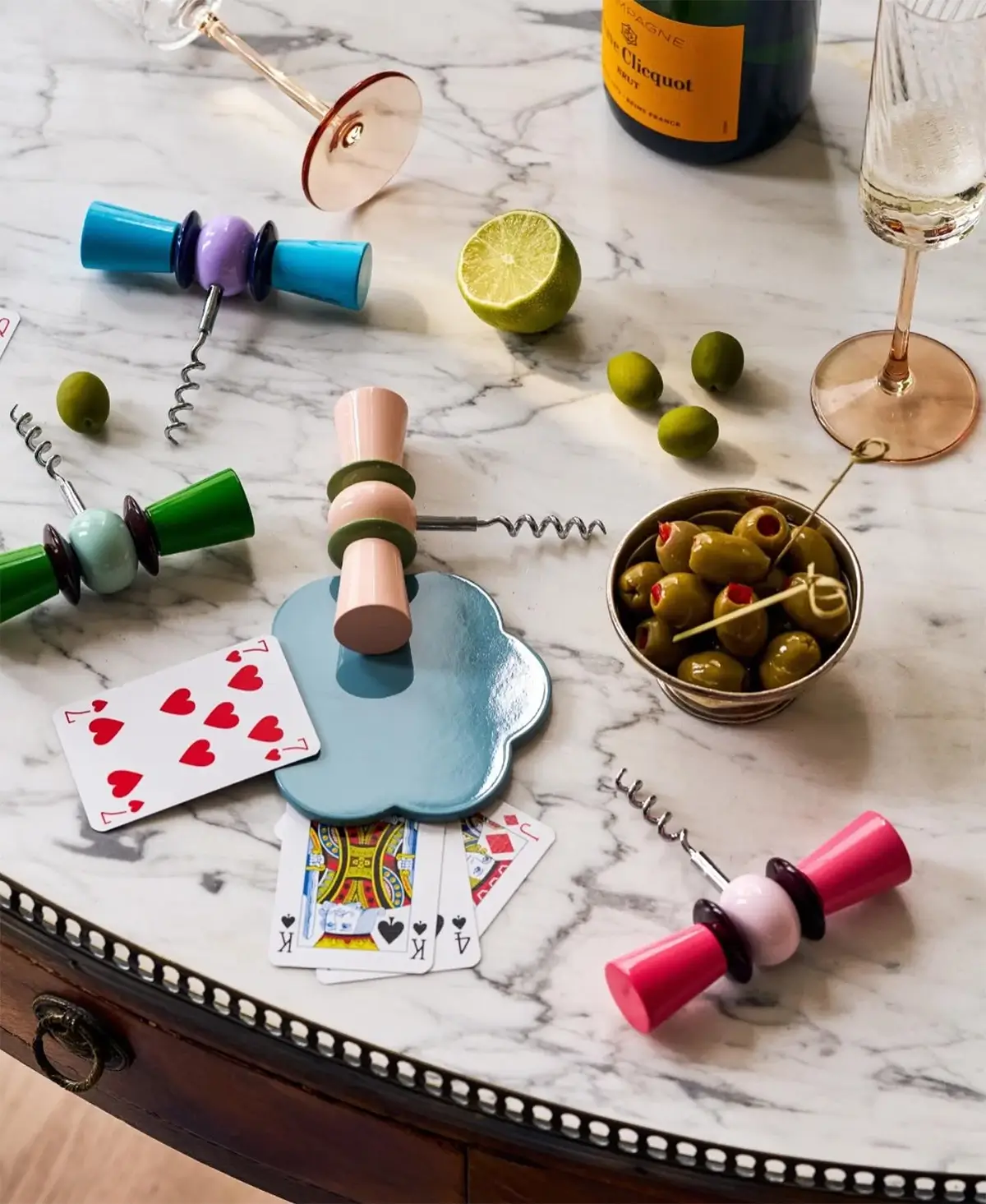 colorful bow tie corkscrews from addison ross