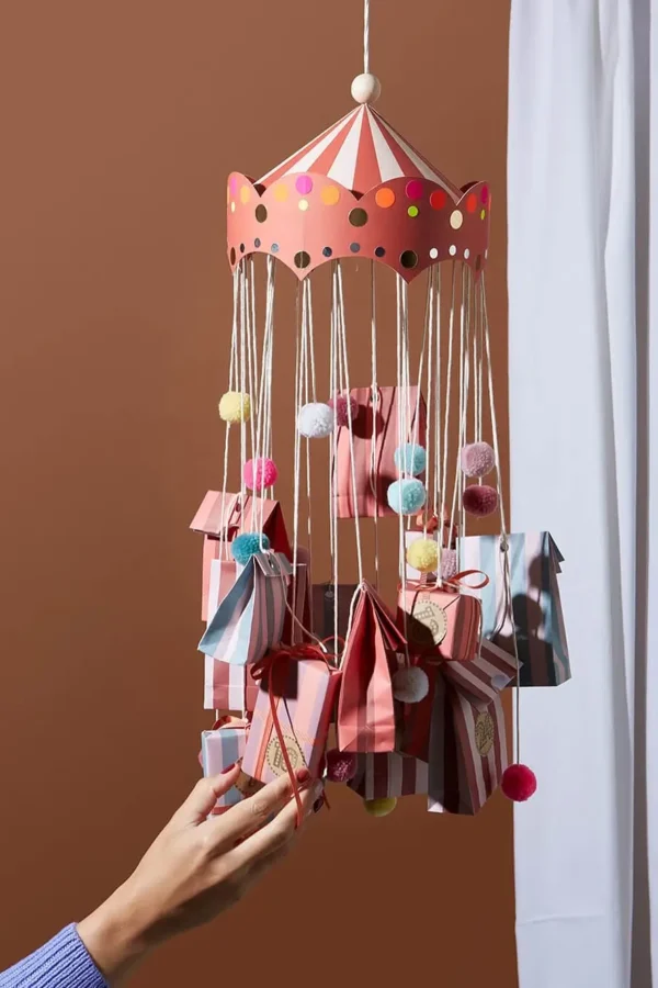 carousel diy advent calendar
