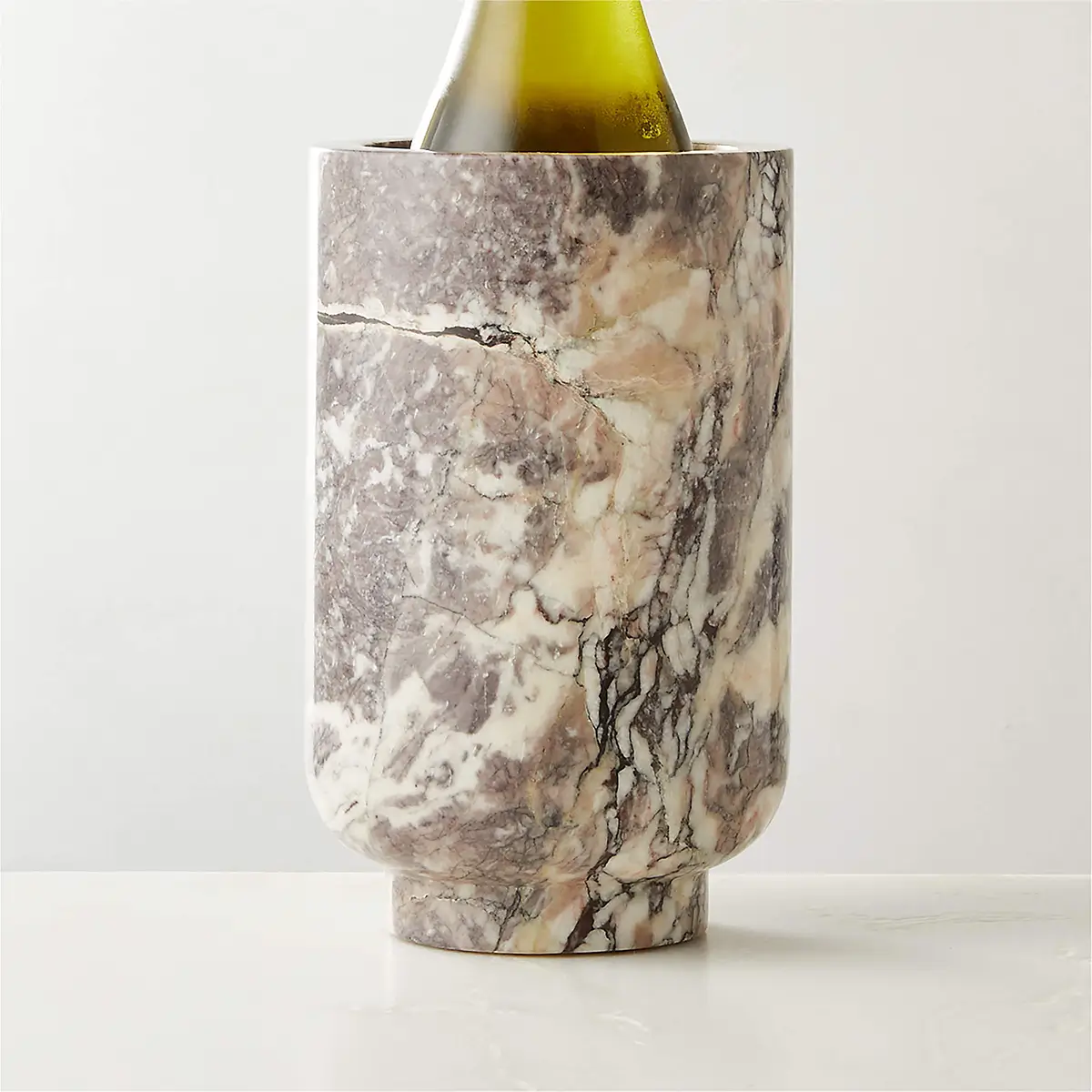 marble wine chiller from cb2