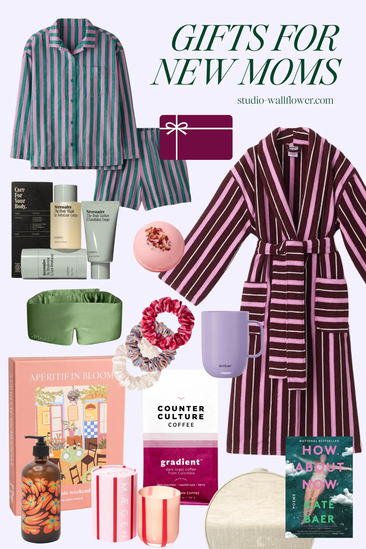 gifts for new moms • studio wallflower