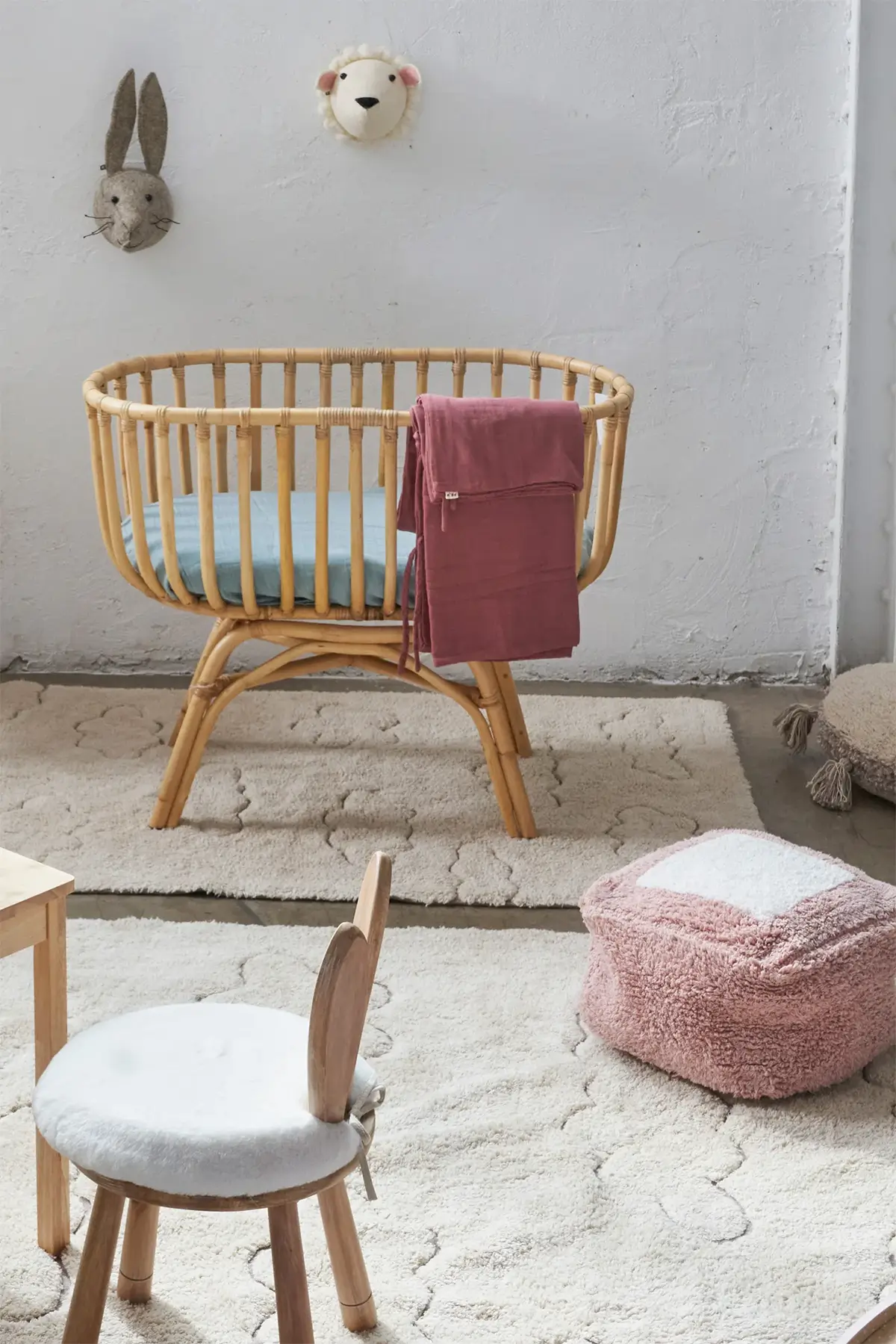 cloud rug for nursery by lorena canals